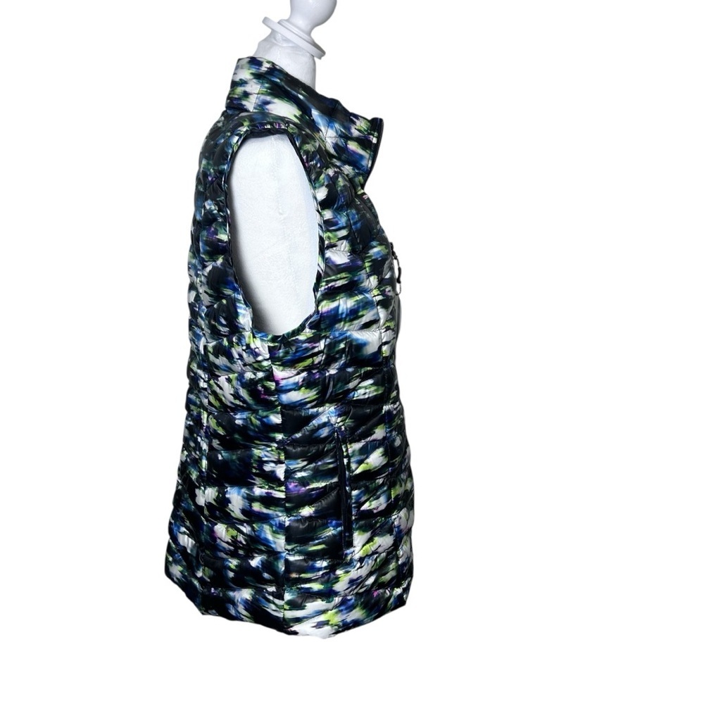 TANGERINE NWT Womens 2XL Vibrant Multicolor Quilted Puffer Vest Lightweight Zip - Picture 2 of 11